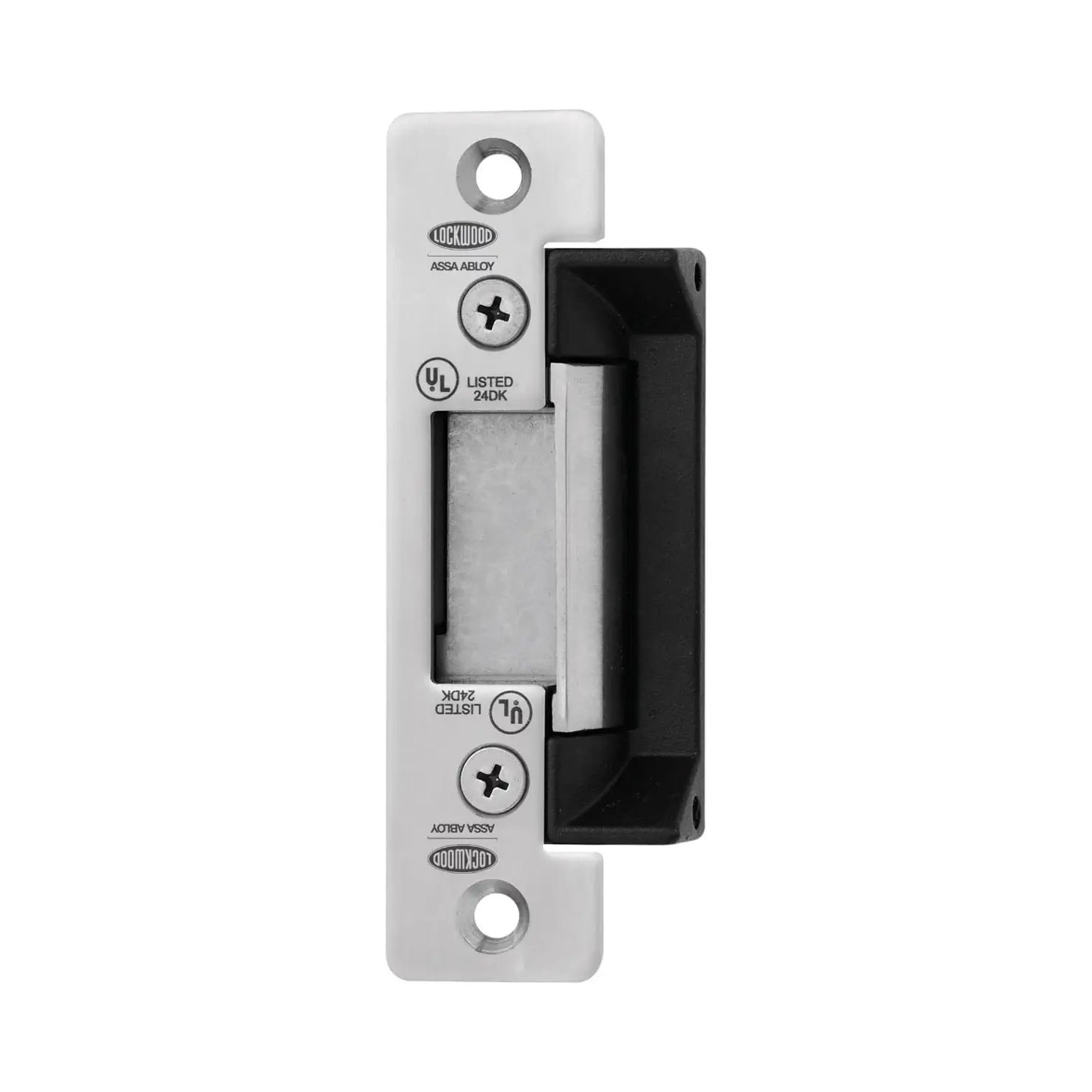 Padde ES110, Non Monitored Electric Strike in stainless steel finish, designed for remote unlocking and easy integration with access control systems.