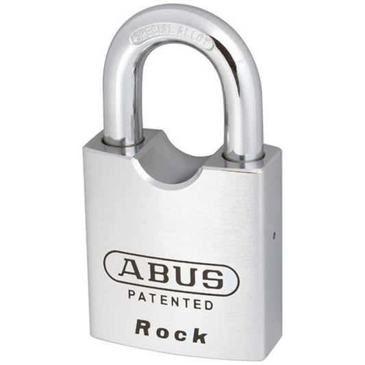 ABUS Rock Series Premium High Security Rekeyable Padlock with 55mm Hardened Steel Body and 38mm Hardened Steel Shackle KD
