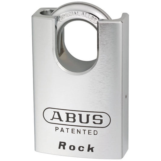 ABUS Rock Series Premium High Security Rekeyable Padlock with 55mm Hardened Steel Body and 38mm Concealed Hardened Steel Shackle KA 4301