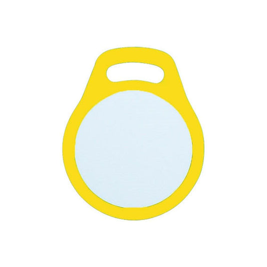 Neptune Aqua Keyfob - MIFARE 1K S50 in yellow with waterproof ABS casing. Ideal for secure access control and programmable entry systems.