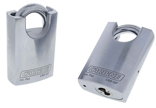 Carbine C60 Steel Protected Padlock, 11mm X 27mm Moly Shackle, Keyed to Differ