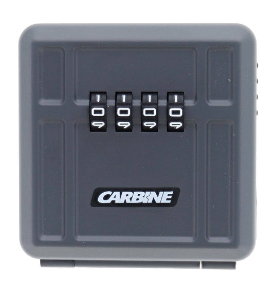 Carbine Key Safe - CKS-W-DI-S Wall Mount with small dial combo lock, compact 75mm x 36mm x 78mm size for secure key storage.