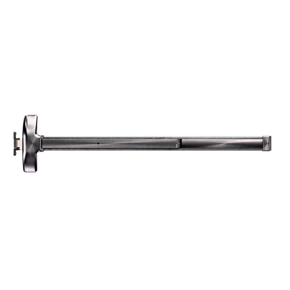 Carbine Panic Exit Device CPE-R-D-3 panic bar in stainless steel for single doors, 915mm length with dogging function for secure emergency exits.