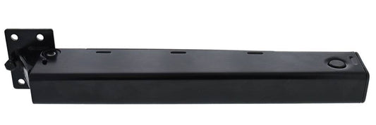 Lenlok 54kg gate closer in black with hydraulic mechanism and 90° hold open feature, ideal for secure gate installations and smooth operation.