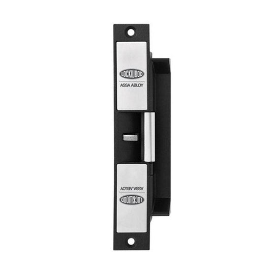 Lockwood Padde ES2000 Electric Strike with stainless steel faceplate, 12VDC, fully monitored, fire rated and SCEC approved for secure door access.