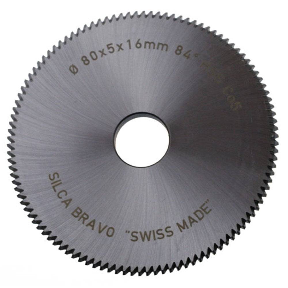 Silca Cutter to suit Bravo, Special, Poker duplicating machines in HSS 80X5X16MM