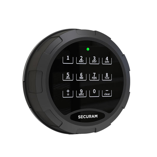 Securam SafeLogic Wifi Entry Pad Matt Black EC-W2301A-MB - Harry's Door Hardware