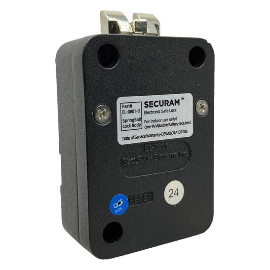 SECURAM MOTOR DRIVEN SPRINGBOLT SAFE LOCK D SERIES PAIR ONLY WITH SAFELOGIC - Harry's Door Hardware