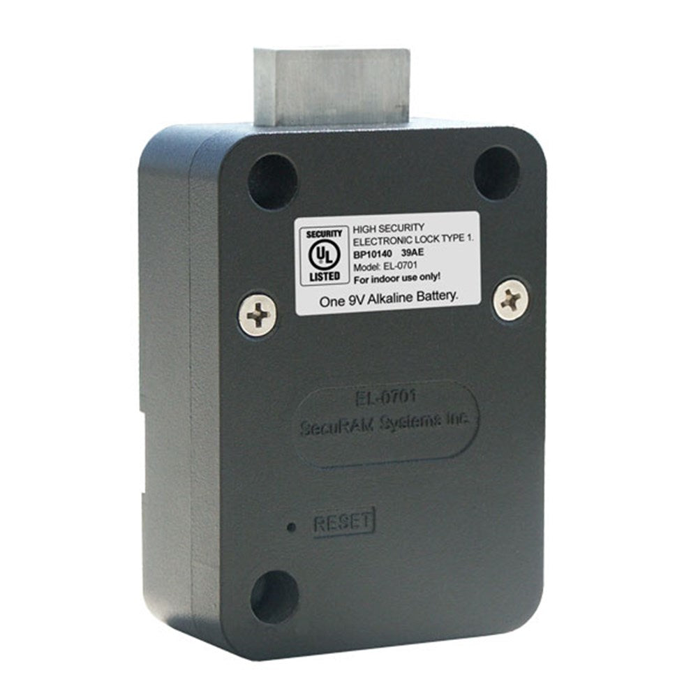 SECURAM MOTOR DRIVEN DEADBOLT WITH BOLT STATUS (EL-0701) - Harry's Door Hardware