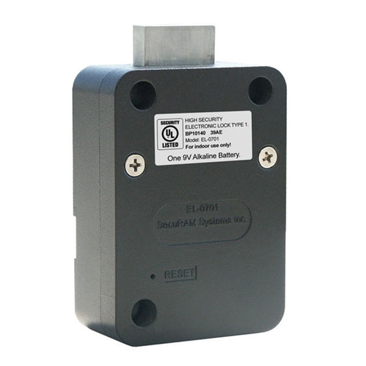 SECURAM MOTOR DRIVEN DEADBOLT WITH BOLT STATUS (EL-0701) - Harry's Door Hardware