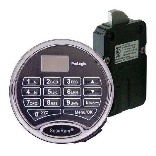 SECURAM PRO-LOGIC L22/EL0601 SAFE LOCK SWING BOLT COMPLETE - Harry's Door Hardware