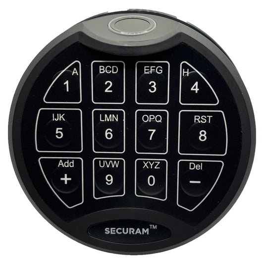 SECURAM SCANLOGIC BASIC - BLACK KEYPAD ONLY - Harry's Door Hardware