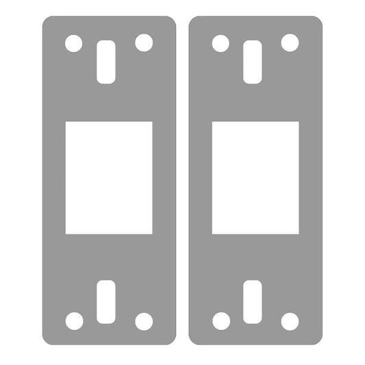 BDS SCAR PLATE SPDAHUA 255x100x1.5MM SUIT DAHUA BLE DIGITAL SMART LOCK (SOLD AS PAIR) SSS BDS