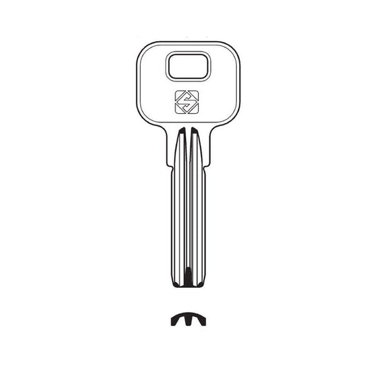 Silca RC29 Key Blank for MW Automotive Canopies, Toolboxes and Trailers Silca