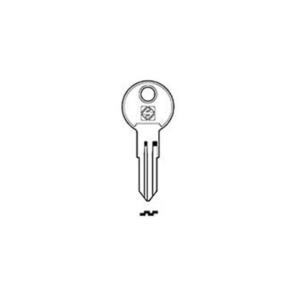 Silca RC5 Key Blank for Imported Cylinders and Sandleford Safes Silca