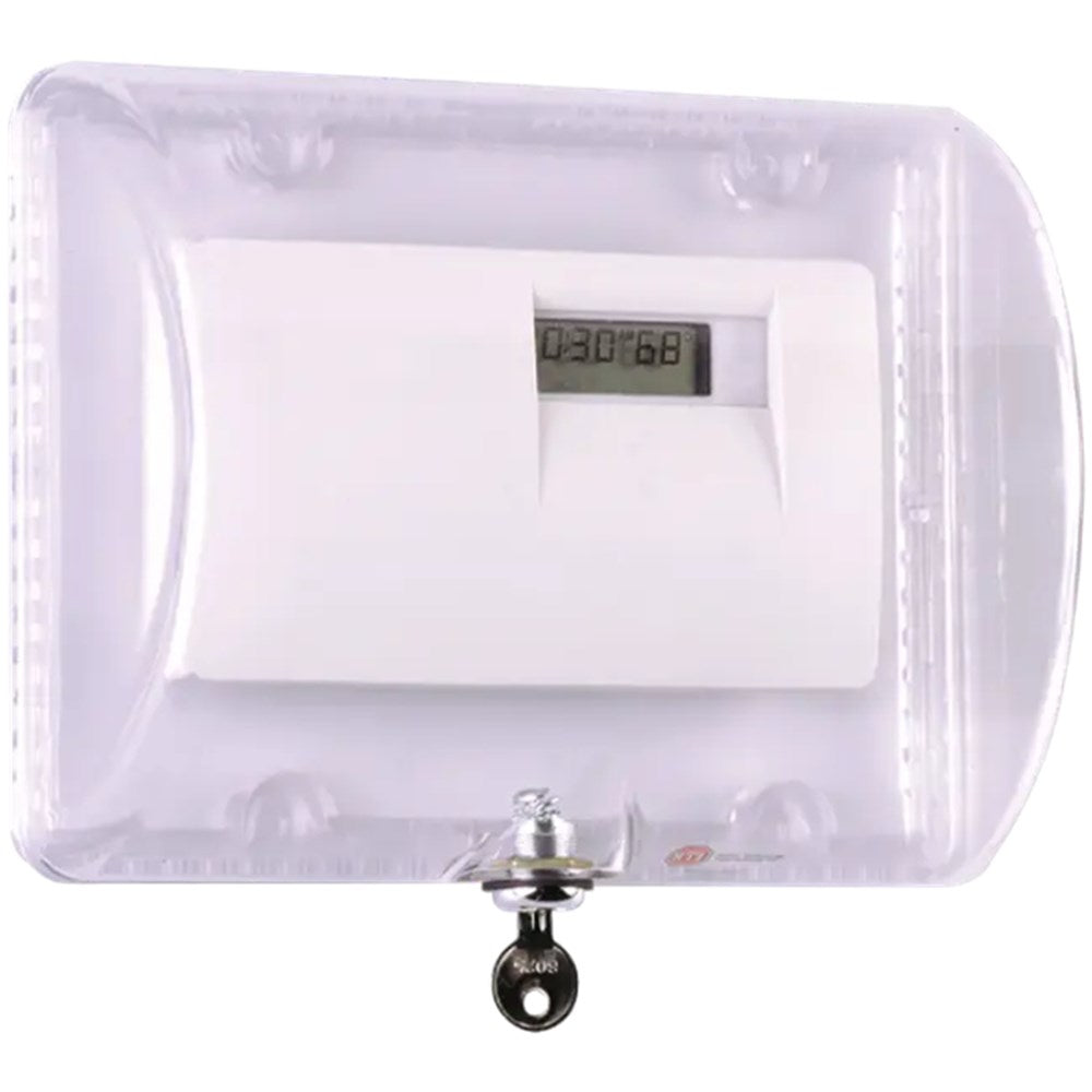 STI Large Thermostat Protector Flush Mount with Key Lock 135Hx215Wx92Dmm - STI-9110 STI