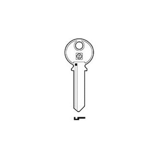 Silca TL3R Key Blank for Tri Circle Cylinders and Padlocks Silca