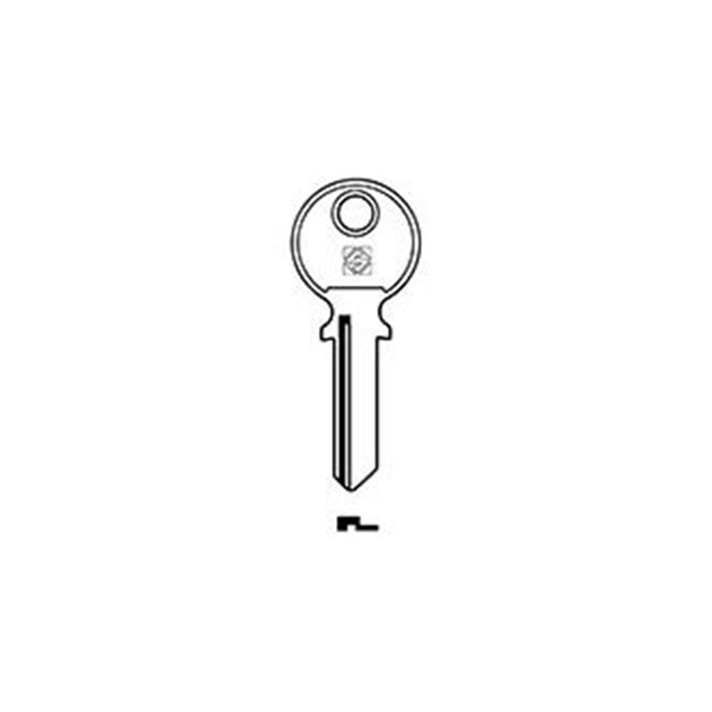 Silca TL4 Key Blank for Tri Circle Cylinders and Padlocks Silca