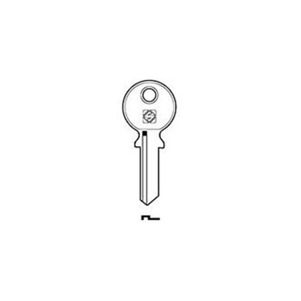 Silca TL6 Key Blank for Tri Circle Cylinders and Padlocks Silca