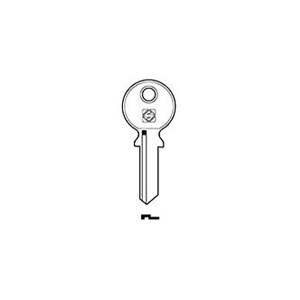 Silca TL7 Key Blank for Tri Circle Cylinders and Padlocks Silca