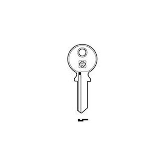 Silca TL7R Key Blank for Tri Circle Cylinders and Padlocks Silca