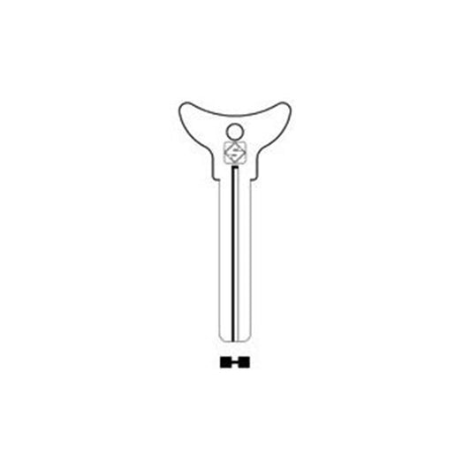 Silca TOY40 Key Blank for Toyota Cars