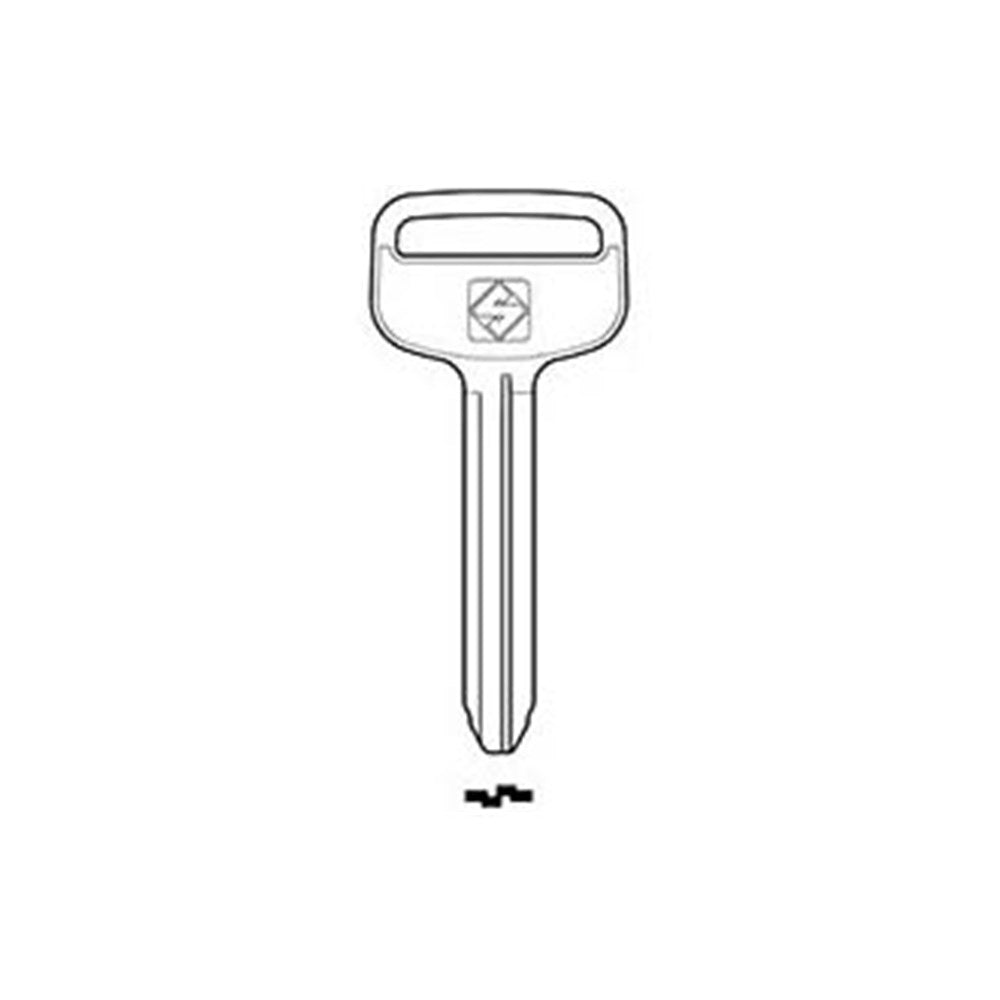 Silca TOY43 Key Blank for Toyota Cars Silca