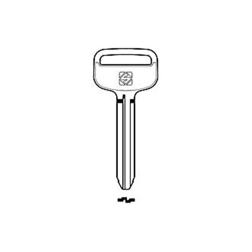 Silca TOY43R Key Blank for Toyota Cars Silca