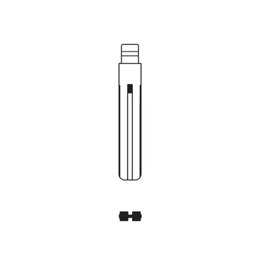 Silca TOY48CH Key Blank for Toyota Blade only suits Universal Remote Silca