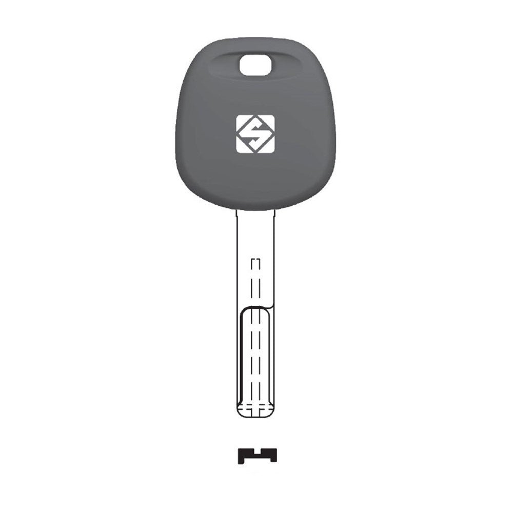 Silca TOY55BTE Transponder Blank for Toyota Cars empty less chip Silca