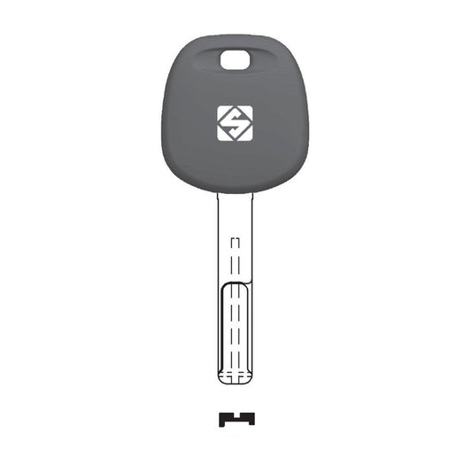 Silca TOY55BTE Transponder Blank for Toyota Cars empty less chip Silca