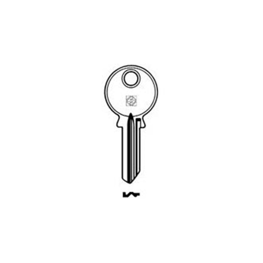 Silca UNI18 Key Blank for Union Bicycles Cars Caravans Silca