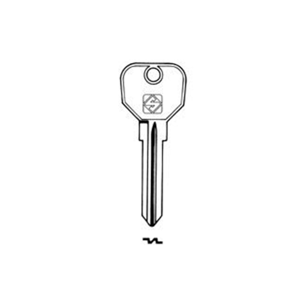 Silca UNI19 Key Blank for Union Bicycles Cars Caravans Silca