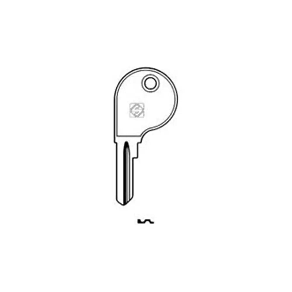 Key Classique SILCA BLANK VO8 Classique Line -Specialty Keys - Harry's Door Hardware