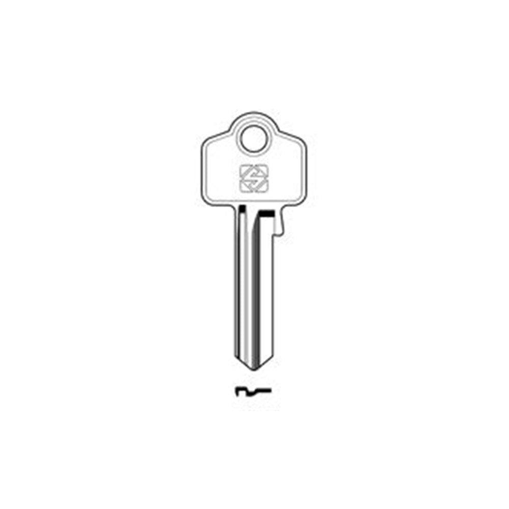 Silca WC3 Key Blank for Whitco Cylinders Silca