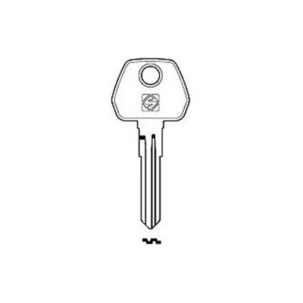 Silca WT8R Key Blank for Scania Cars Silca