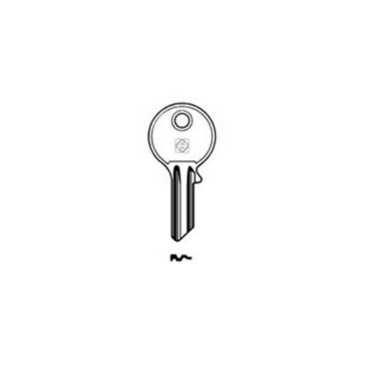 Silca YA15 Key Blank for Yale Cylinders and Padlocks Silca