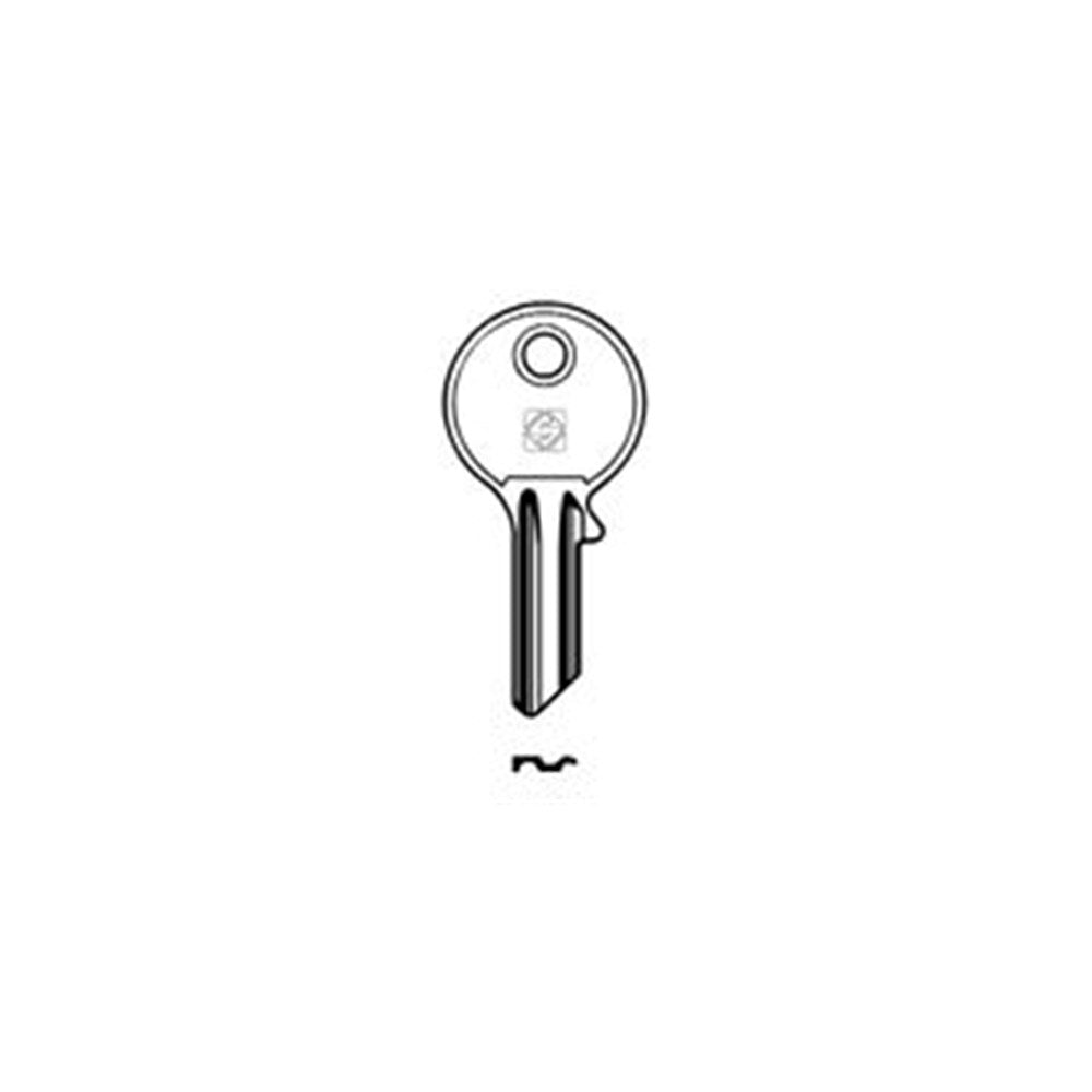 Silca YA8E Key Blank for Yale Cylinders and Padlocks Silca