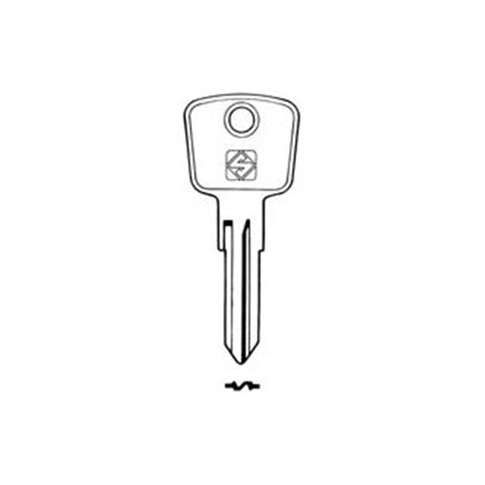 Silca YM23 Key Blank for Mercedes and Smart Cars Silca