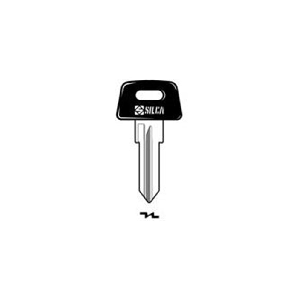 Silca ZD17RAP Key Blank with Plastic Head for Zadi, Motorbikes, Cars, Caravans and Various Locks Silca