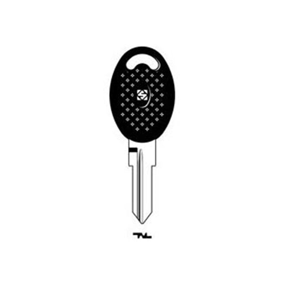 Silca ZD22RBP Key Blank with Plastic Head for Zadi, Motorbikes, Cars, Caravans and Various Locks Silca