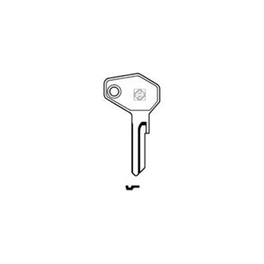 Silca ZD7 Key Blank for Zadi, Motorbikes, Cars, Caravans and Various Locks Silca