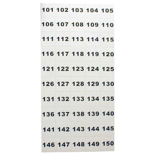 TELKEE PERF NUMBER SHEET 101-150
