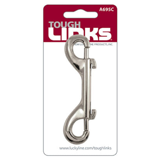 Lucky Line Tough Links Double Slide Bolt Snap 102mm in SS - A695C Lucky Line