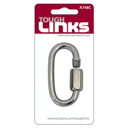 Lucky Line Tough Links Threaded Quick Link 75mm in SS - A748C Lucky Line