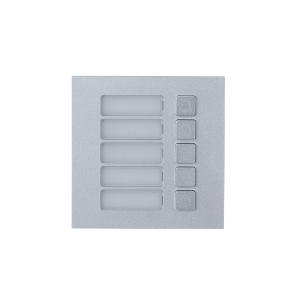 Dahua Intercom Modular Outdoor Station - Five-button module, IP65, IK07 Dahua