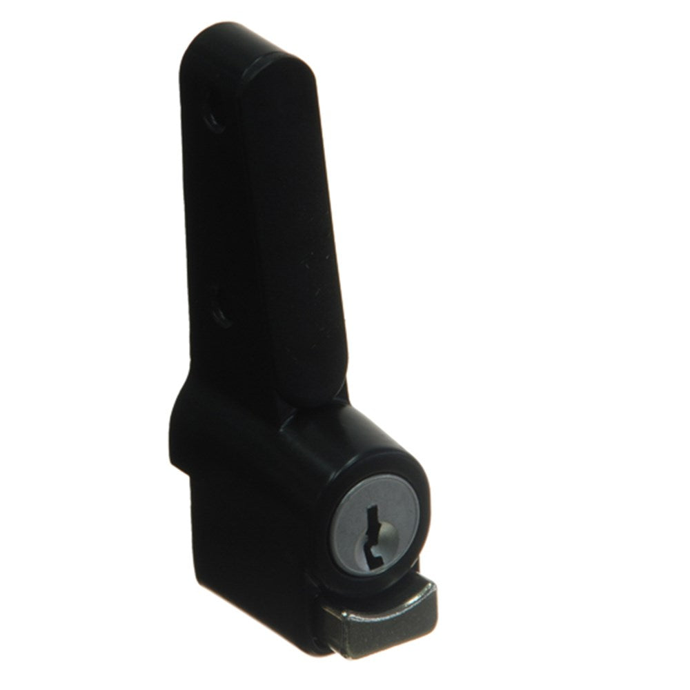 Whitco Push Lock CYL4 Profile for Sliding Windows in Black - W2201317C4 Whitco