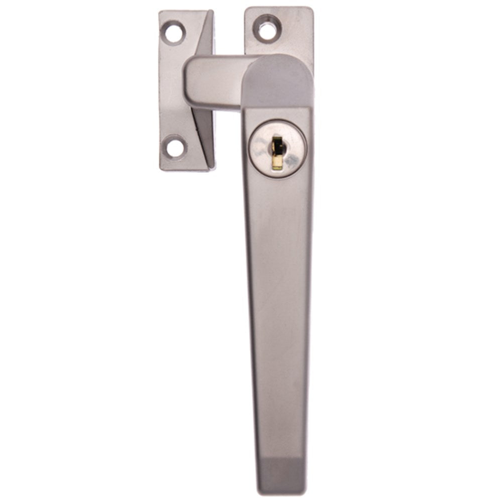 Whitco Series 25 Window Fastener Lockable Right Hand in Satin Chrome - W225105 Whitco