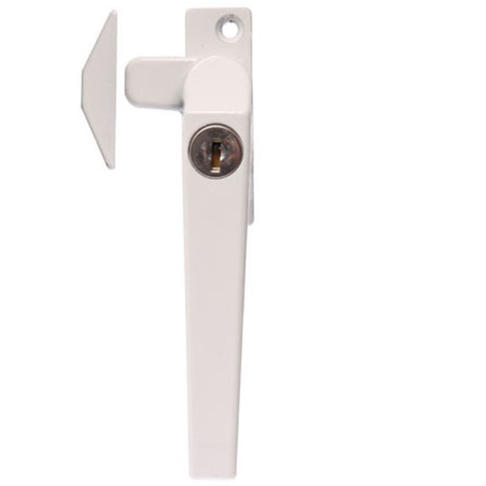 Whitco Series 25 Window Fastener Lockable Right Hand in White - W225116 Whitco