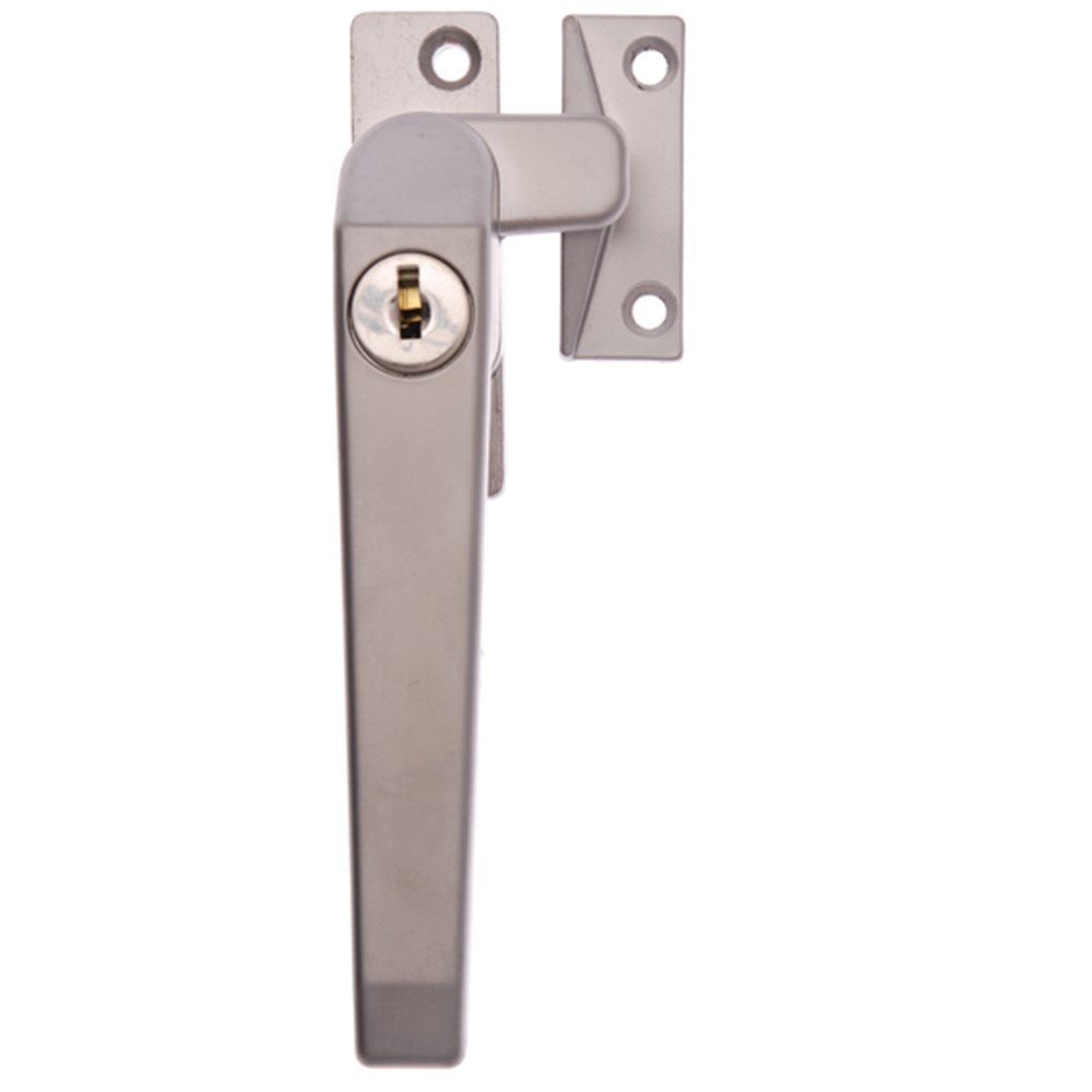 Whitco Series 25 Window Fastener Lockable Left Hand in Satin Chrome - W225205 Whitco